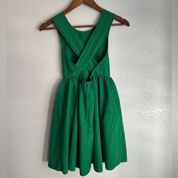 COS Vibrant Green Kids Dress Size 6-8y - Picture 2 of 4